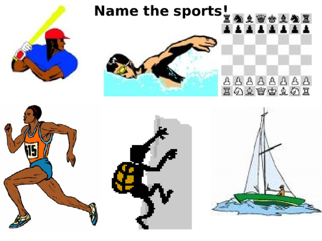Name the sports! 