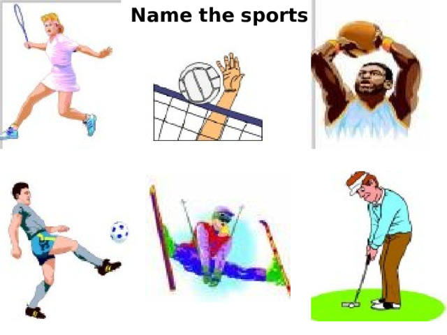 Name the sports! 