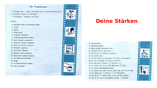   Deine Stärken 