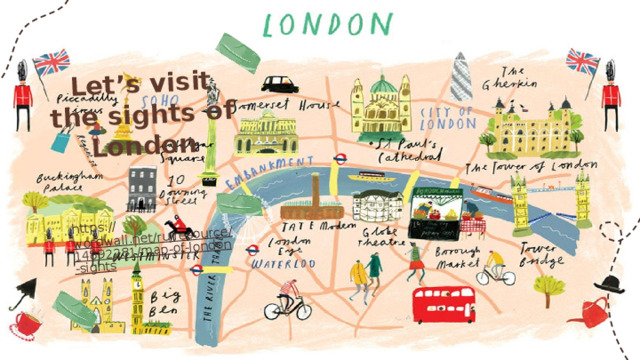 https:// wordwall.net/ru/resource/14892281/map-of-london-sights Let’s visit the sights of London 