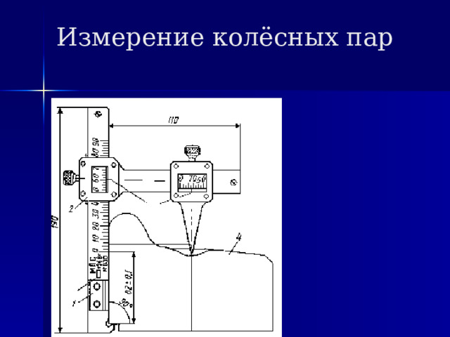 Измерение колёсных пар 