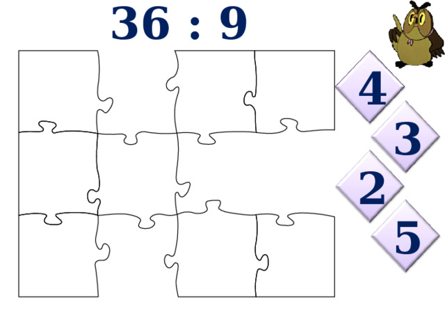 36 : 9 4 3 2 5 