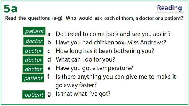 5a patient doctor doctor doctor doctor patient patient 