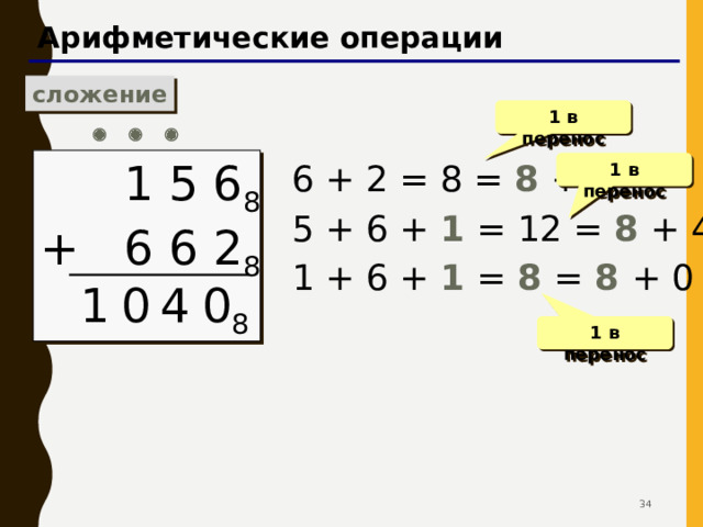 Примеры: 101101010010 2 = 11111101011 2 = 1101011010 2 = 30 30 