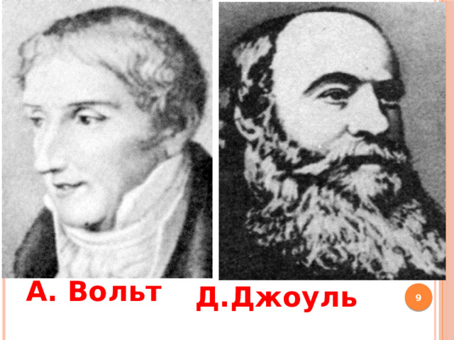 А. Вольт  Д.Джоуль   