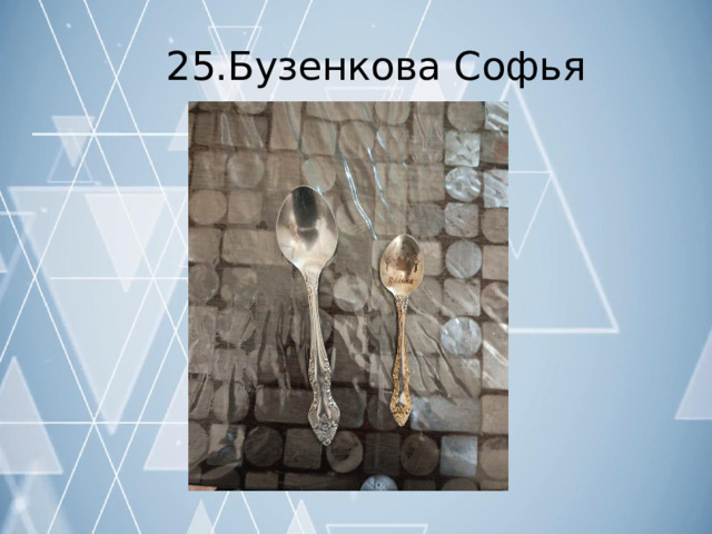 25.Бузенкова  Софья 