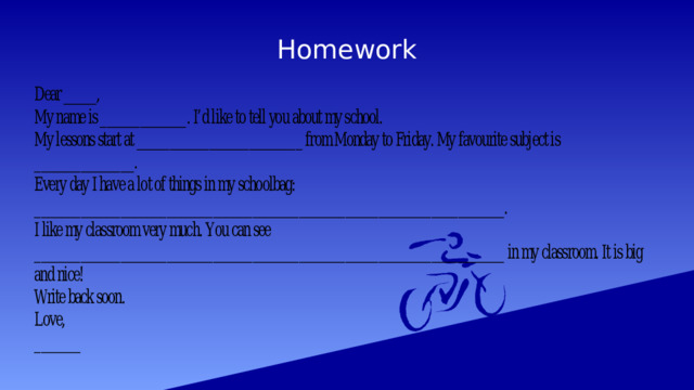 Homework 