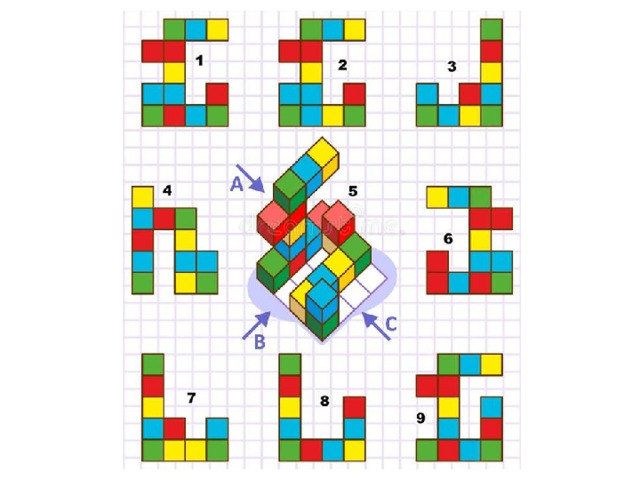 Ответы: А-6, В-7, С-2  