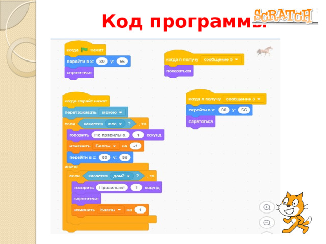 Код программы 