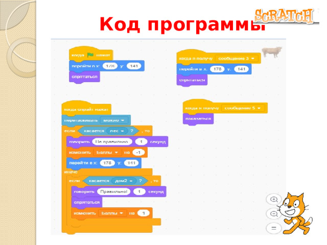 Код программы 