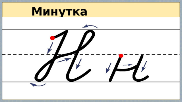 Минутка чистописания 