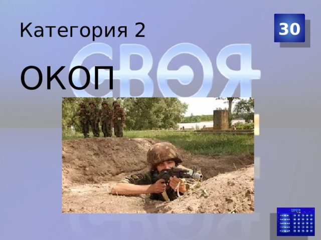 Категория 2 30 ОКОП 