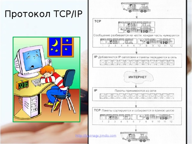 Протокол TCP/IP http:// lapinagv.jimdo.com 