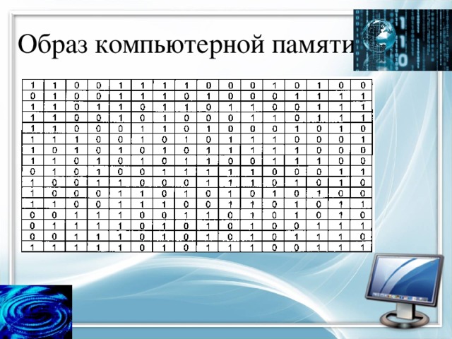 Образ компьютерной памяти 