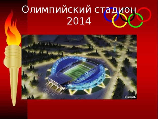 Олимпийский стадион 2014  