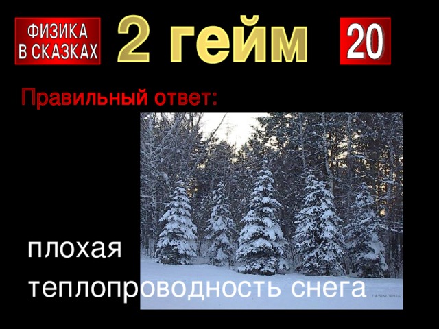 плохая теплопроводность снега 