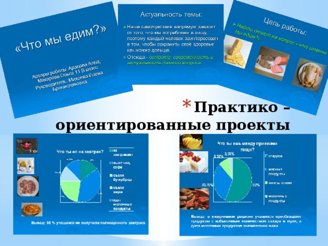 Практико – ориентированные проекты 