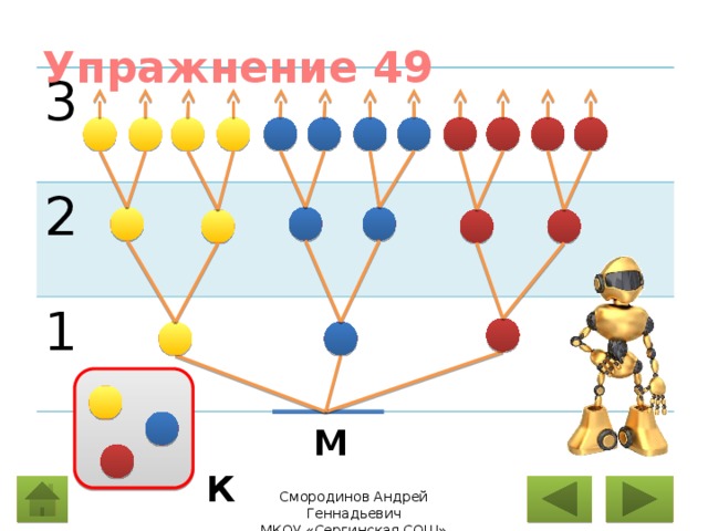 Упражнение 49 3 2 1 М К 