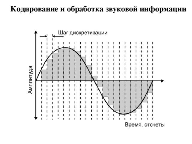 Кодирование и обработка звуковой информации 