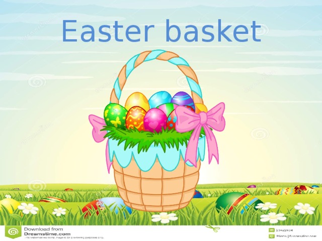 Easter basket 