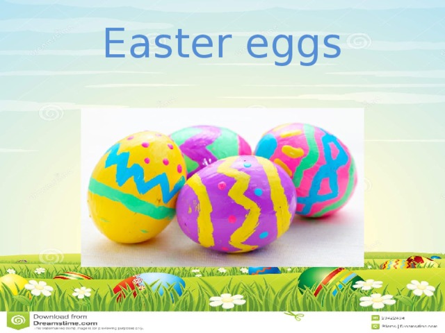 Easter eggs 