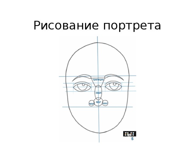 Рисование портрета   