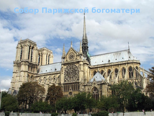 Собор Парижской богоматери    