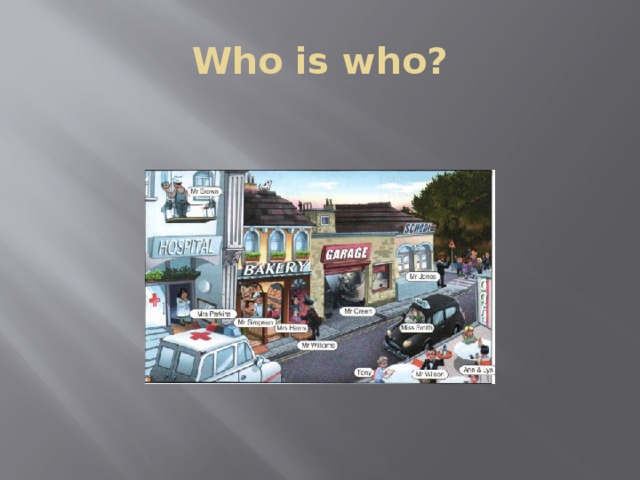Who is who? 