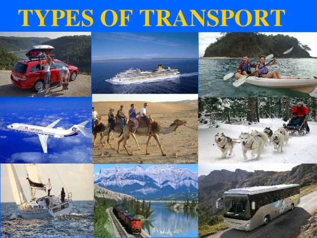TYPES OF TRANSPORT 
