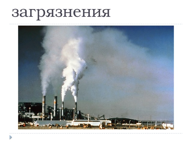 Способы загрязнения 