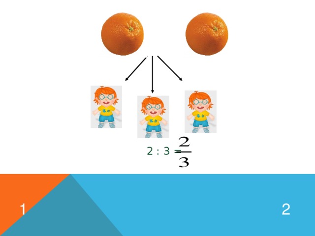  2 : 3 = 1 2 