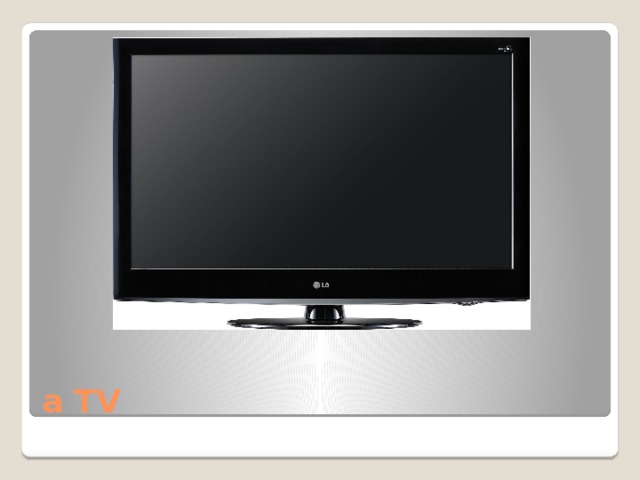 a TV 