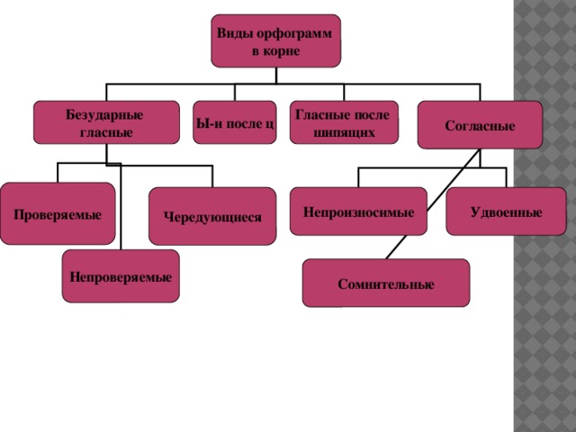Ответьте на вопросы: Что такое орфограмма? Это место в слове, в котором можно сделать ошибку Какие виды орфограмм вы знаете? Орфограммы в корне, в приставках, в суффиксах, в окончаниях, слитные – раздельные – дефисные написания 