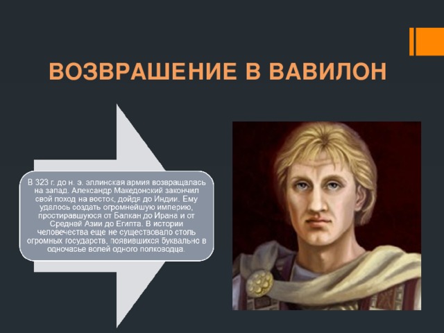 ВОЗВРАШЕНИЕ В ВАВИЛОН 
