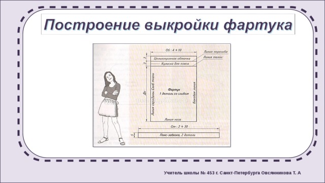 № Учитель школы № 453 г. Санкт-Петербурга Овсянникова Т. А  