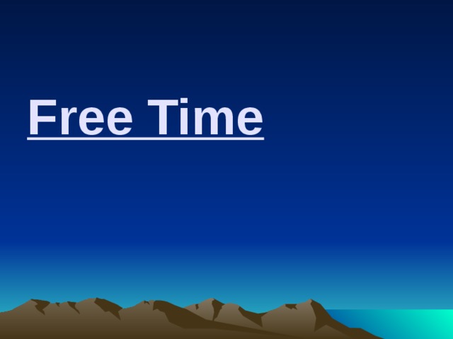 Free Time 
