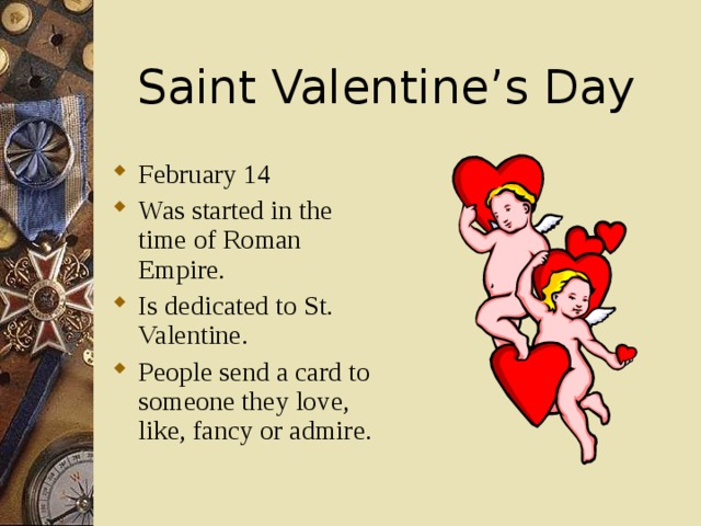 Saint Valentine’s Day