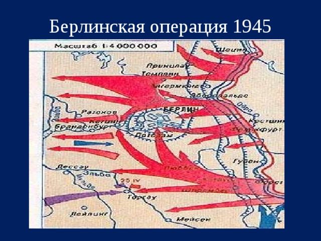 Берлинская операция 1945 