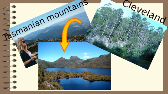 Tasmanian mountains Cleveland  
