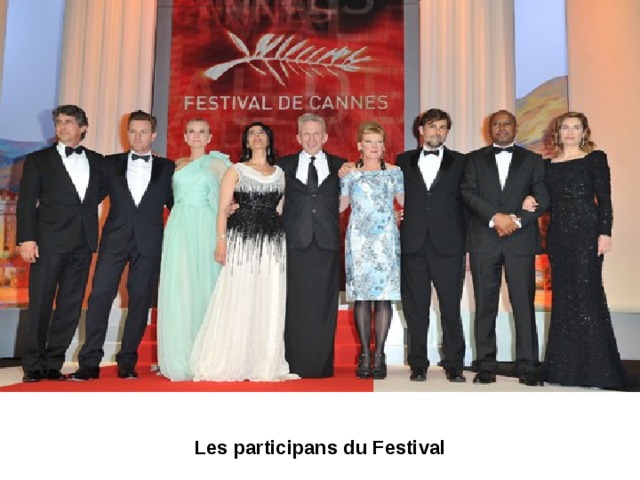 Les participans du Festival 