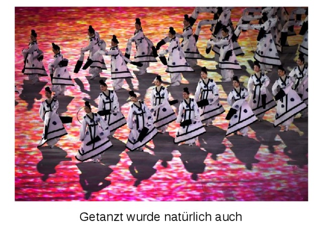 Getanzt wurde natürlich auch 