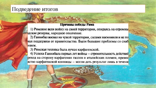 Подведение итогов 
