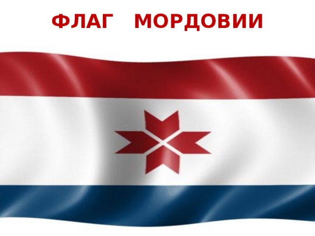 ФЛАГ МОРДОВИИ 