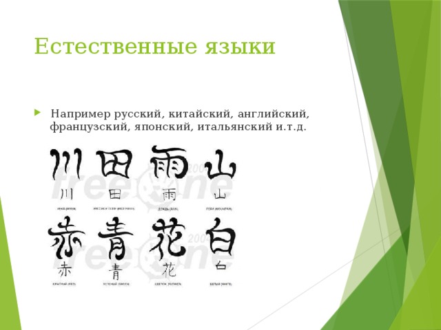 Естественные языки