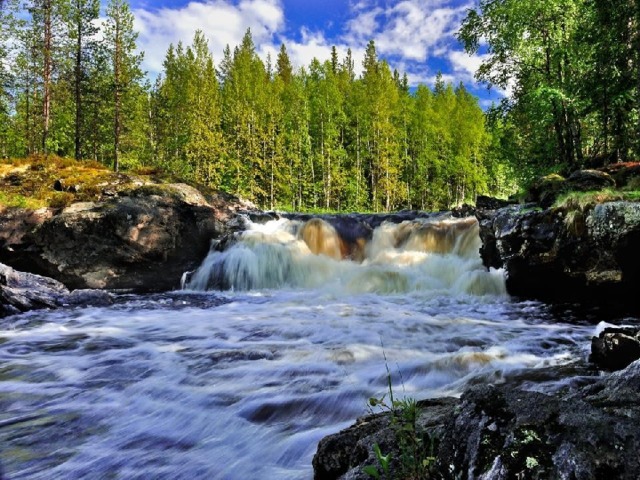 водопад  