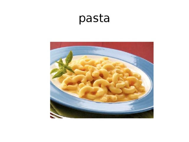 pasta 