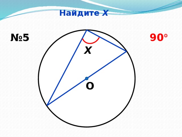 Найдите Х № 5 90  Х О