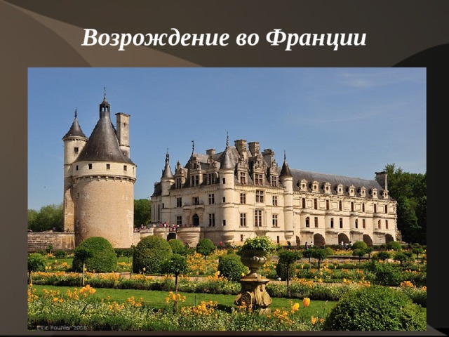 Возрождение во Франции  