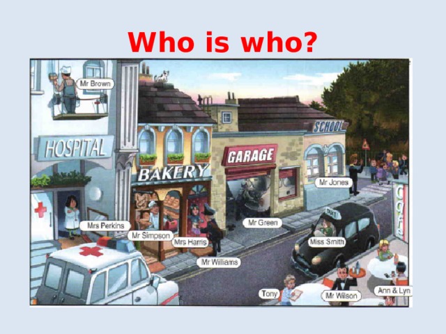 Who is who? 