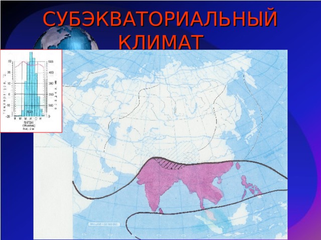 СУБЭКВАТОРИАЛЬНЫЙ КЛИМАТ 